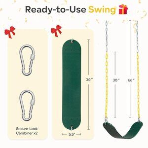 Premium Outdoor EVA Soft Plastic Swing – For Kids & Adults